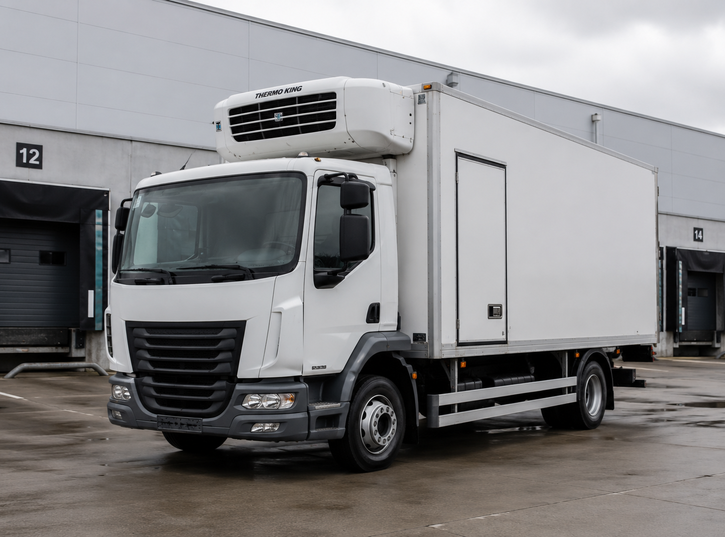 LKW im regionalen Frischdienst