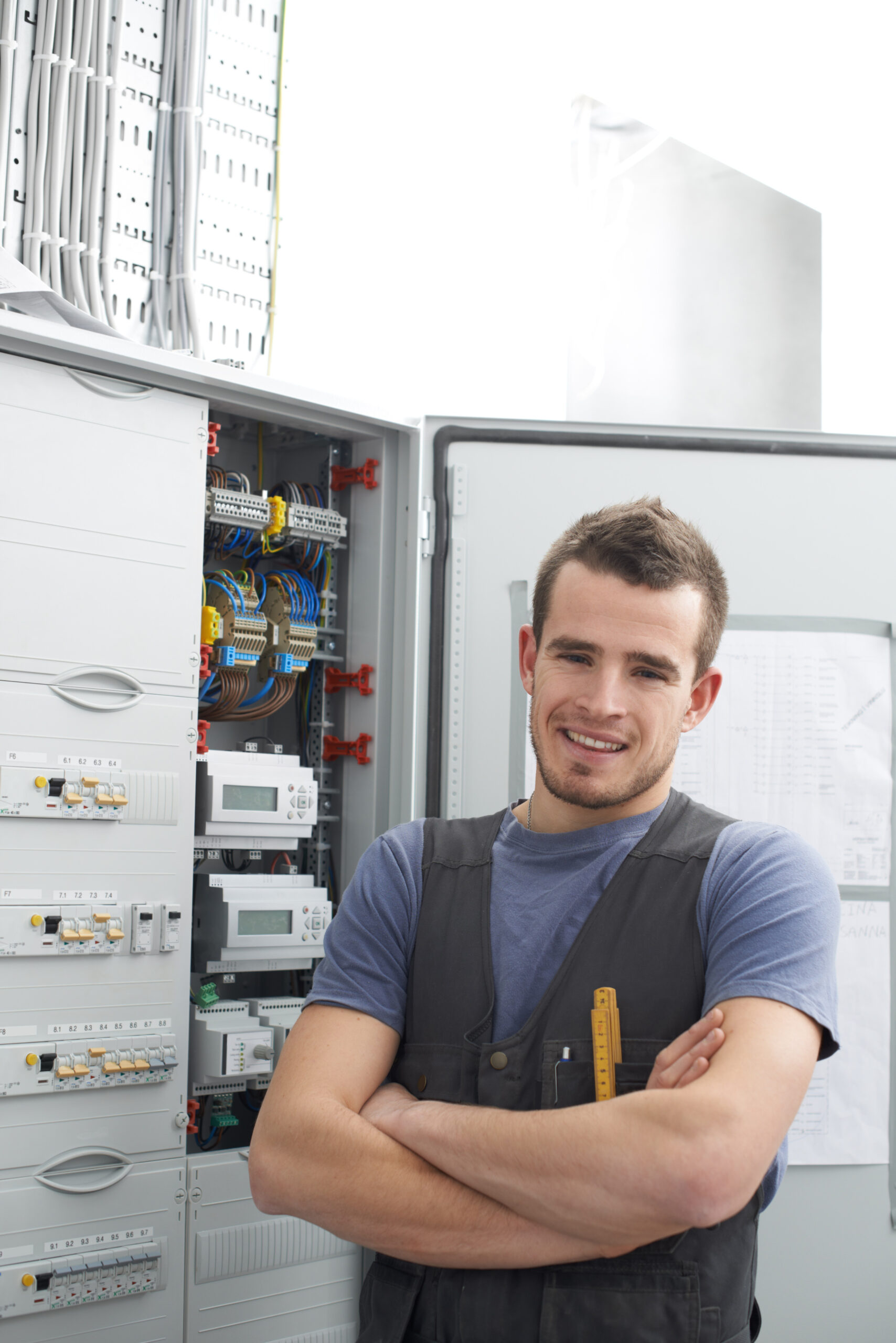 Technische Arbeit im Bereich MSR