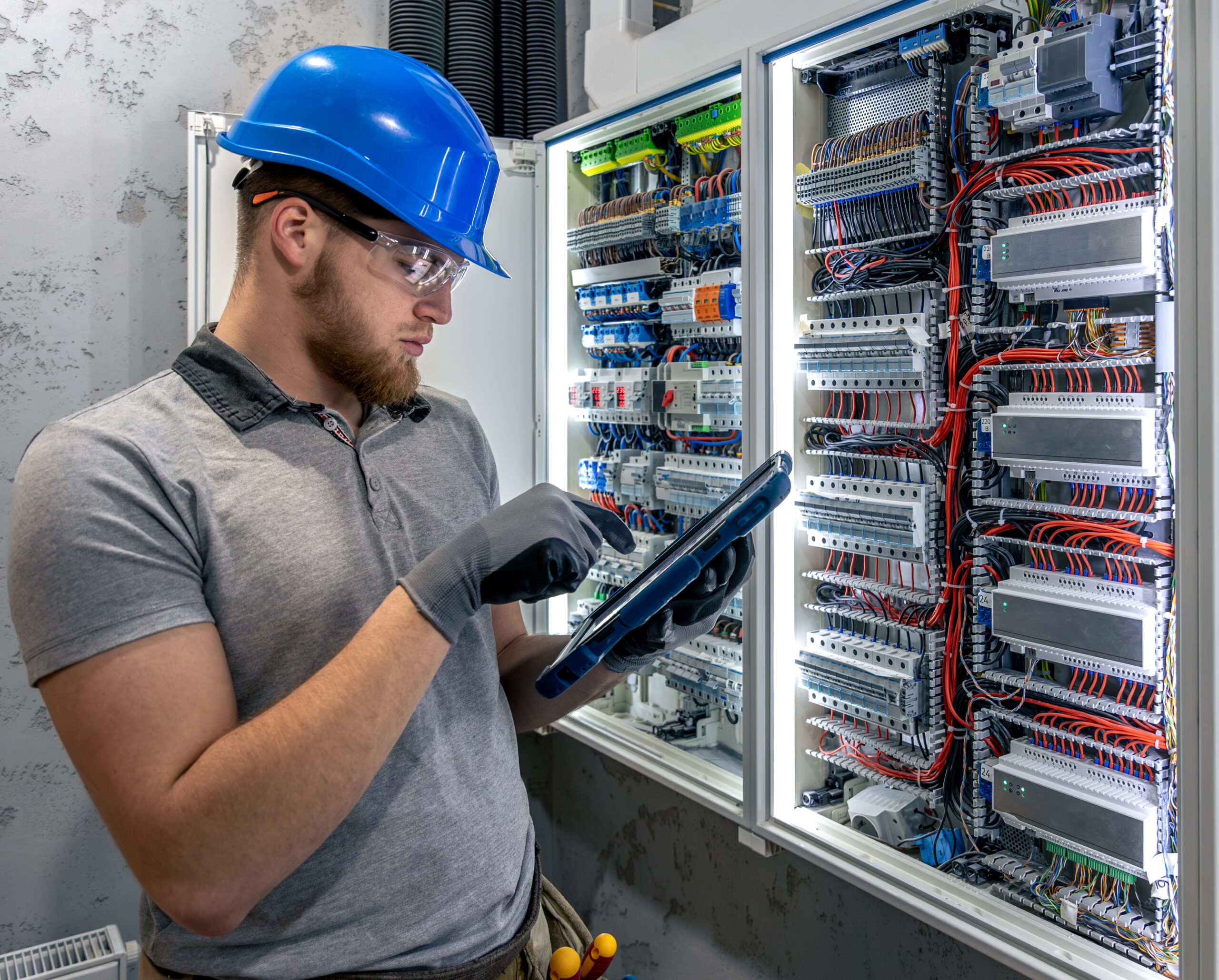 Technische Arbeit in Alpbach