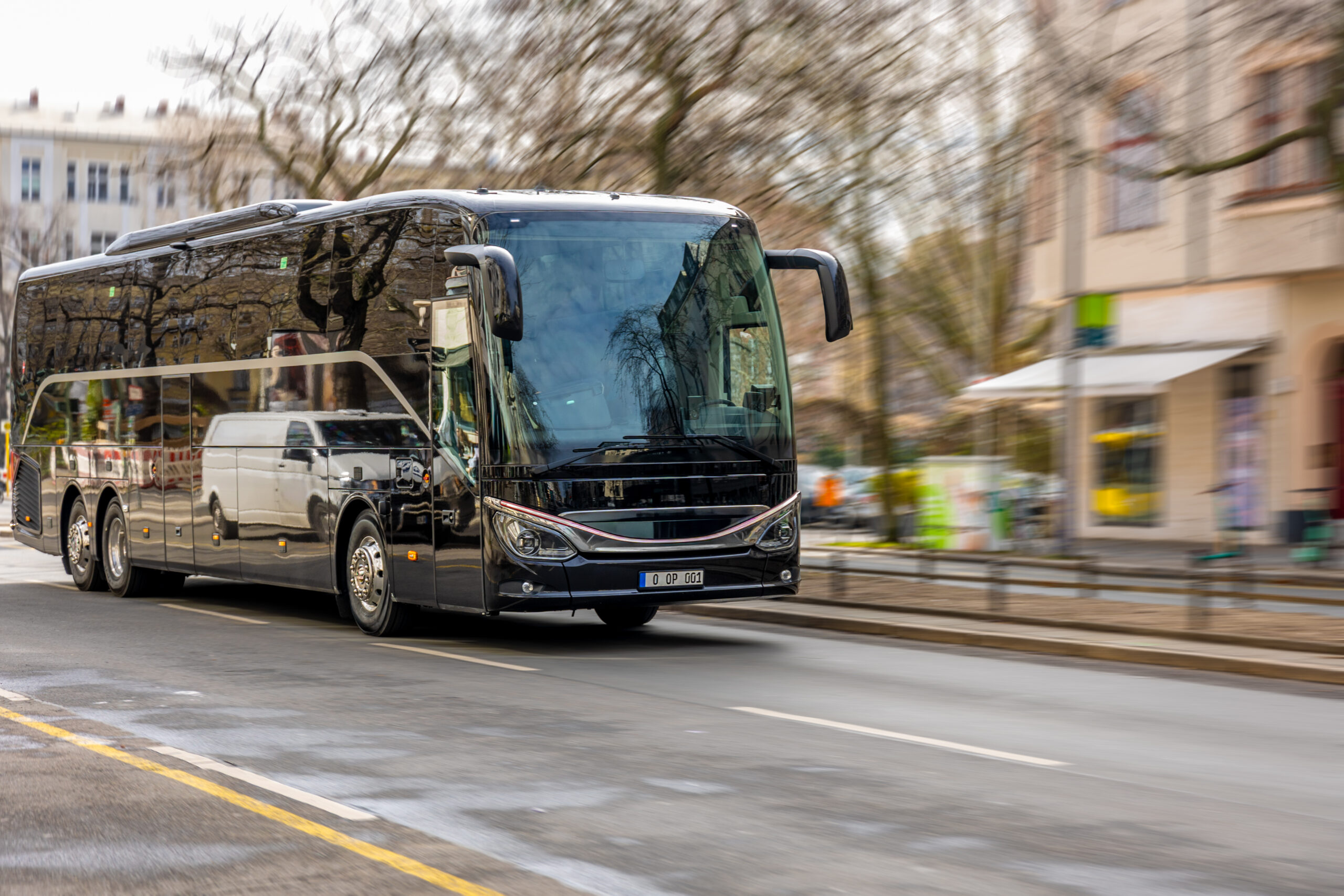 Reisebus unterwegs