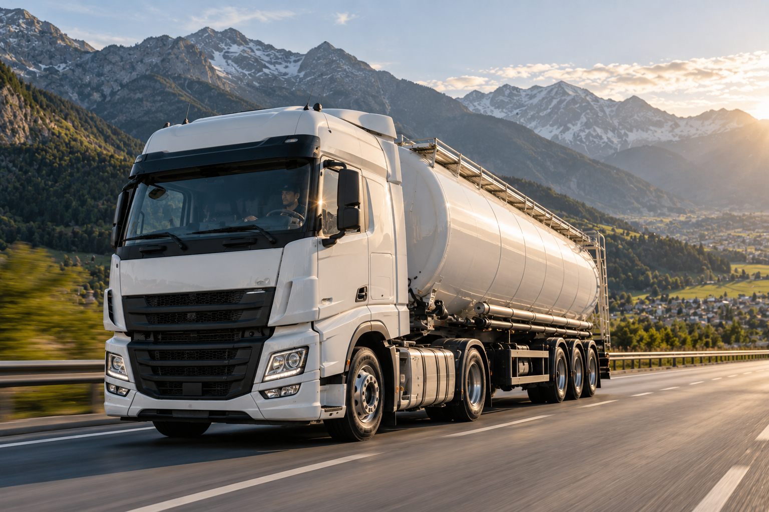 LKW-Fahrer im Nah- und Fernverkehr