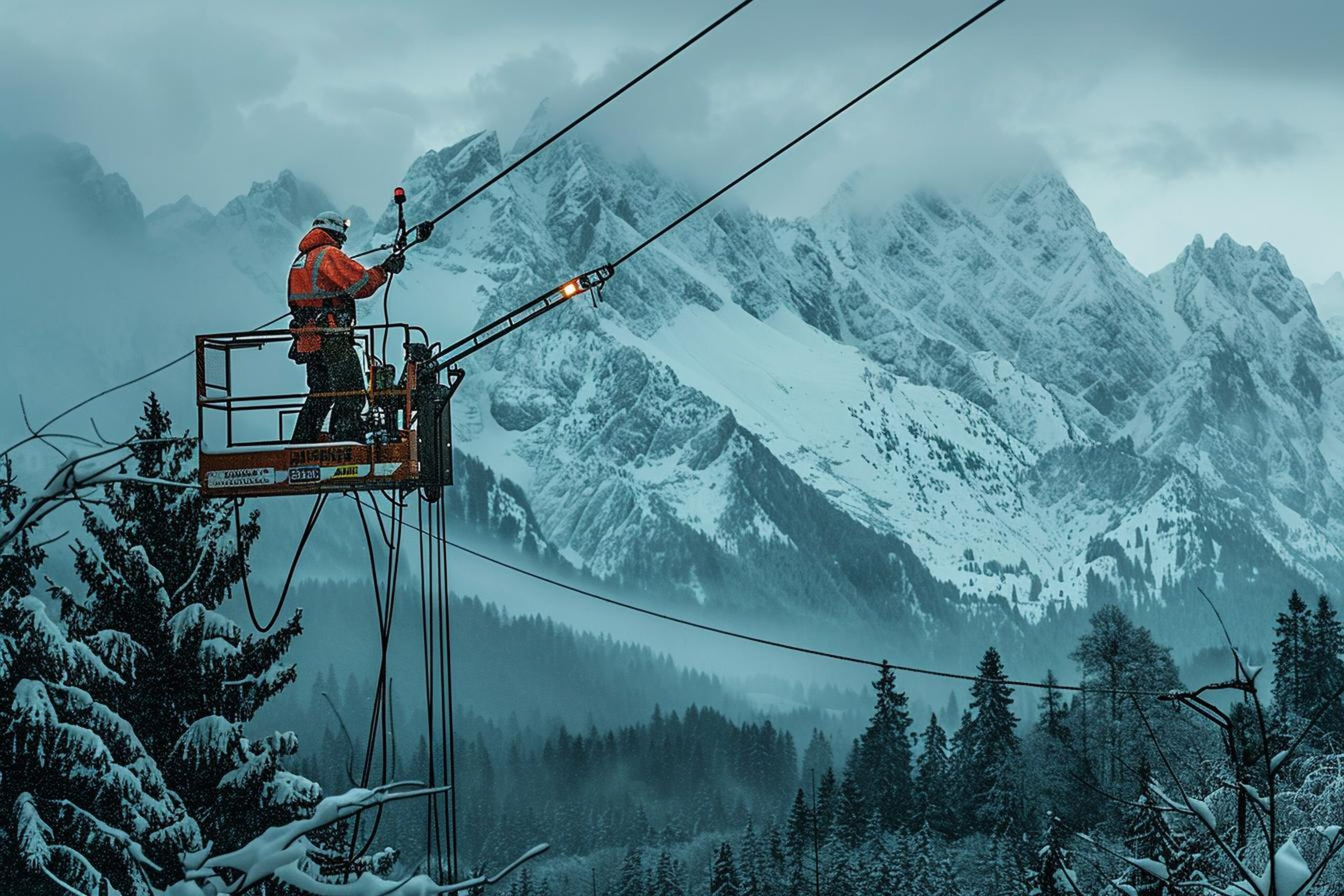 Seilbahn und Liftanlage in Obergurgl